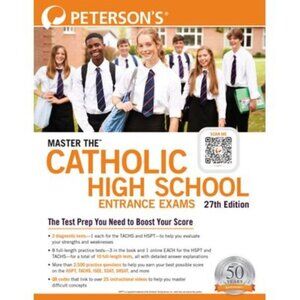 NEW PETERSON'S (TM) MASTER THE CATHOLIC HIGH SCHOOL ENTRANCE EXAMS 27th EDITION